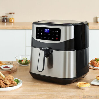 Swiss Pro+ Horkovzdušná Digitální fritéza 10L, 200C, 1800W - 4