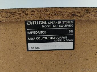 AIWA SX-ZR900 3 pásmové REPROBEDNY - 4