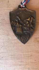 Starý přívěšek mosaz - 4