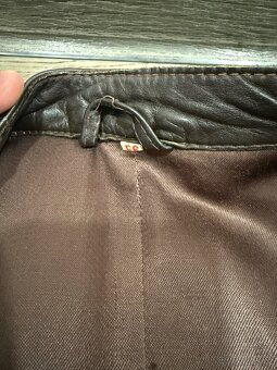 Originální kožená bunda VB SNB motohlídka policie - 4