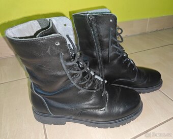 Dámské kožené boty Vasky - 4