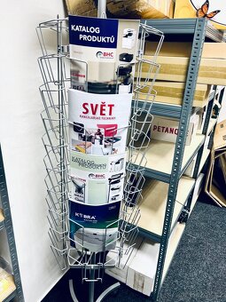 Kovový otočný stojan na prospekty - 4