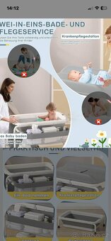 Přebalovací pult s vaničkou. - 4