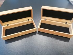 Dřevěné krabičky, dřevěná krabička s plnícím perem - 4