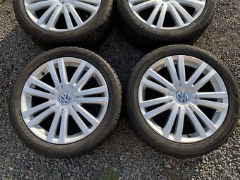 Alu orig letní sada VW BBS 5x112 7J ET47 225/45 R17 - 4