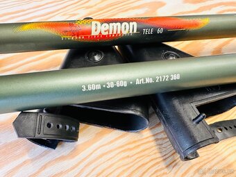 2 TELESKOPICKÉ PRUTY DAM DEMON TELE 60 / 3,60 m / 30-60 g - 4