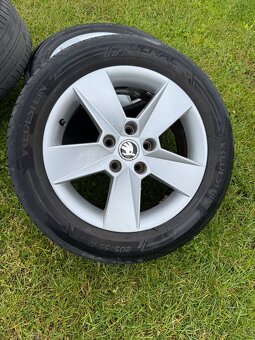 Alu Škoda Octavia 5x122 r16 letní - 4