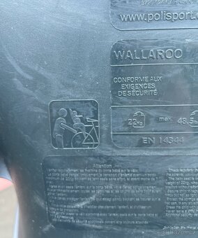 Sedačka na kolo pro děti, nosnost 22kg, značka Polisport - 4
