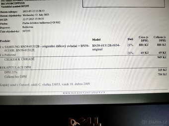 Dálkový ovladač SAMSUNG BN59-01312B - 4