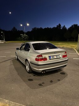 BMW E46 330d 135kW – M-paket, červená kůže, manuál - 4