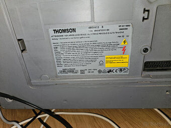 TV, televize, TV se zpětnou projekcí. THOMSON - 4