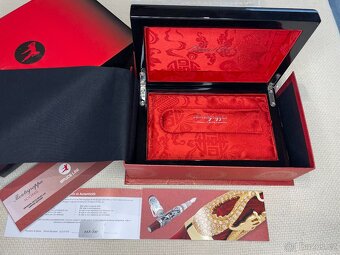 Sběratelské stříbrné plnící pero Montegrappa Bruce-Lee - 4