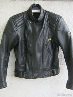 Moto kožená bunda POLO vel.48 (M)- výprodej - 4