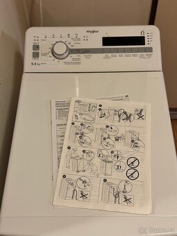 Pračka Whirlpool 5,5 kg (úzká) - Top Stav - 4