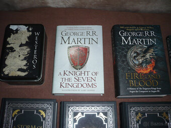 Kolekce ilustrovanych knih Hry o Truny Game of Throne v ang - 4
