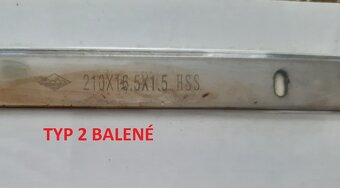 NOŽE Hoblovka, srovnávačka, tloušťkovačka protahovačka - 4