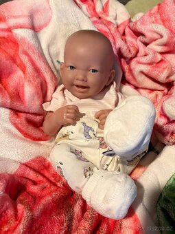 Realistická panenka-miminko, podobná Reborn - 4