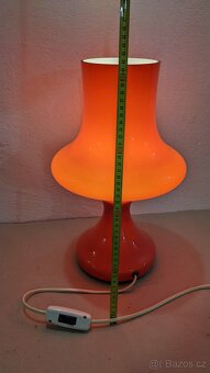 Stará lampa červená ORIGINÁL TYP 337618/11 - 4