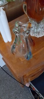 Váza hutní sklo - 4