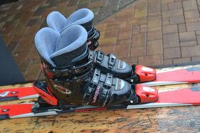 dětské ski Fischer 140 cm  vázko Tyrolka boty Lowa 24cm EU 3 - 4