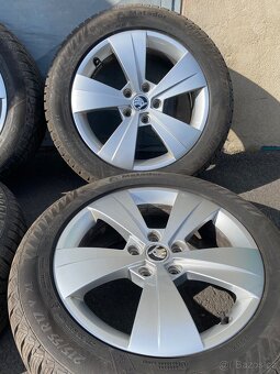 Originál Škoda 5x112 R17 215/55/17 - 4