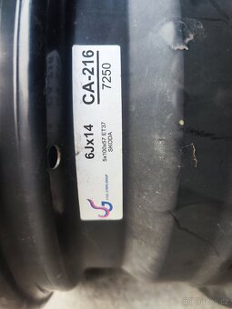Sada = 5x100 = R14 =original ŠKODA= NOVÉ - 4