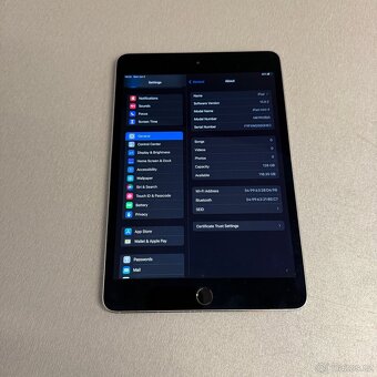 iPad mini 4 128GB, pěkný stav, 12 měsíců záruka - 4