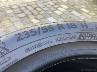 4ks zimních pneumatik CONTINENTAL 235/55R18 100H DOT2022 - 4