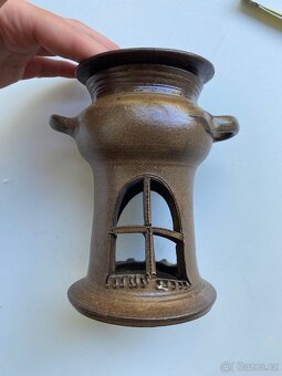 Keramická retro aromalampa - 4