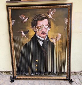 Velký obraz Kare Design Gentleman Cuts 163x130cm - 4