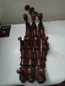 Dřevěný skládací věšák 50x85cm - 4