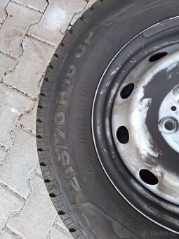Sada kol Ducato, Jumper, Boxer 15" 5x118 215/70/15 - 4