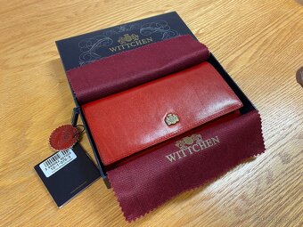 Dámská kožená peněženka Wittchen červená - 4