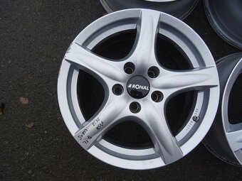 Alu disky Ronal, 16", 5x112, ET 35, šířka 7J - 4