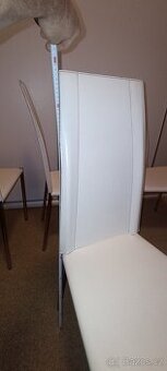 Židle bílé 2ks - 4