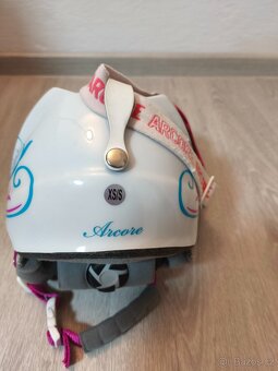 Lyžařská helma + brýle - 4