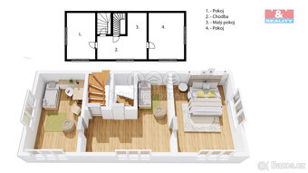 Prodej chalupy, 160 m², Hlavňov, Police nad Metují - 4