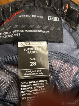 Motokrosové kalhoty Alpinestars US 38 EUR 44 - 4
