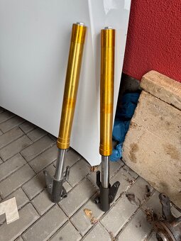 Prodám kola a přední tlumiče na motorku - 4