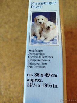 Puzzle zlatí retrívři - 500 dílků - 4