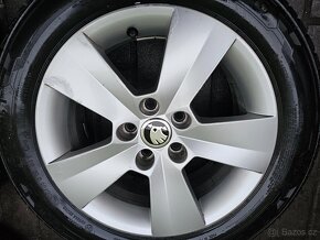 ALU kola zimní Škoda 5x100 Fabia III Rapid R15 Matone - 4
