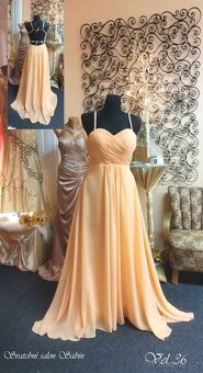 SPOLEČENSKÉ SEXY ŠATY S MALOU VLEČKOU vel.34/36 - 4