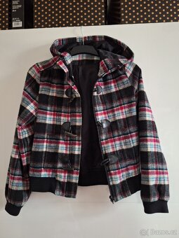 Bunda vintage jarní dívčí bunda vel. 158 - 4