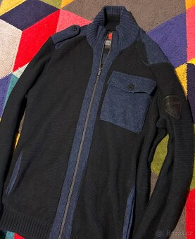 STRELLSON PÁNSKÝ ELEGANTNÍ SLIM KRÁSNÝ SVETR PODZIM-ZIMA XL - 4