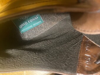 Panské kožené boty Gino Rossi, vel.43. - 4