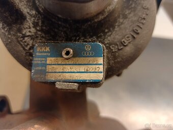 Turbodmychadlo 1.9TDI 96KW BorgWarner-KKK - 4