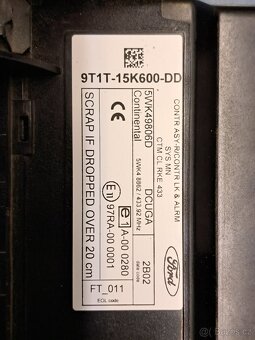 Centrální jednotka Ford Connect GEM modul - 4