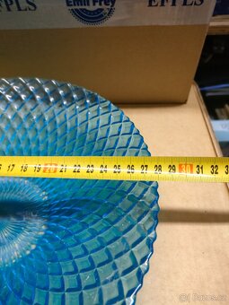 Skleněná mísa - 28cm - 4