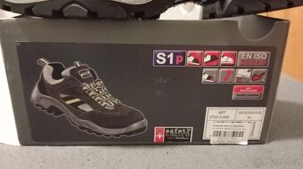 Pracovní boty Bullstar Top S1 (černošedé) - 4