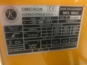 Svařovací poloautomat CO2 OMI204 - 4